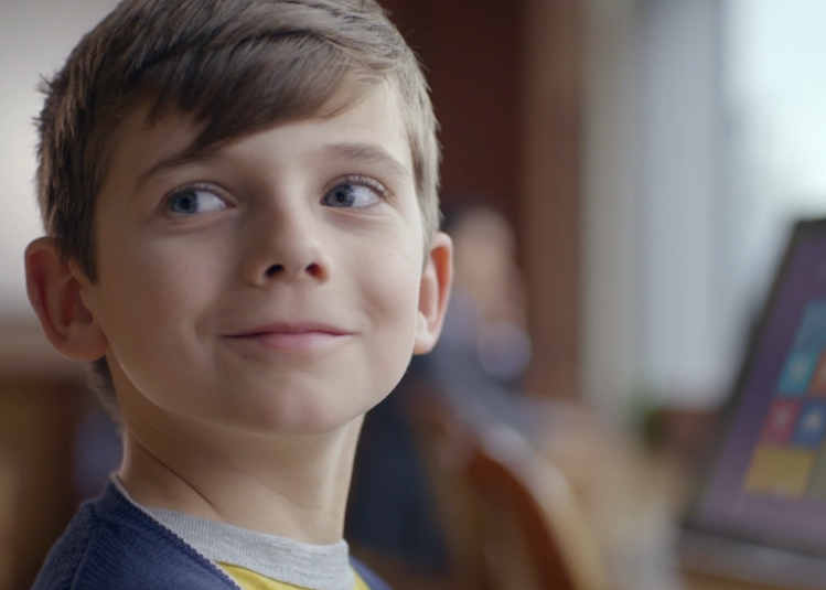 Danny Ouidiani stars in a national INTEL commercial