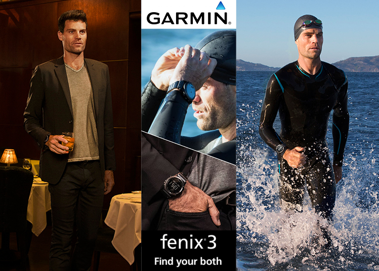 Jimmie Sandman in GARMIN Fenix3 Campaign