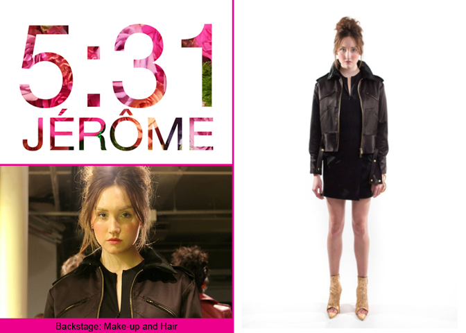 New York Fashion Week: Kaitlyn Tapp in 5:31 JÉRÔME FW14 collection presentation