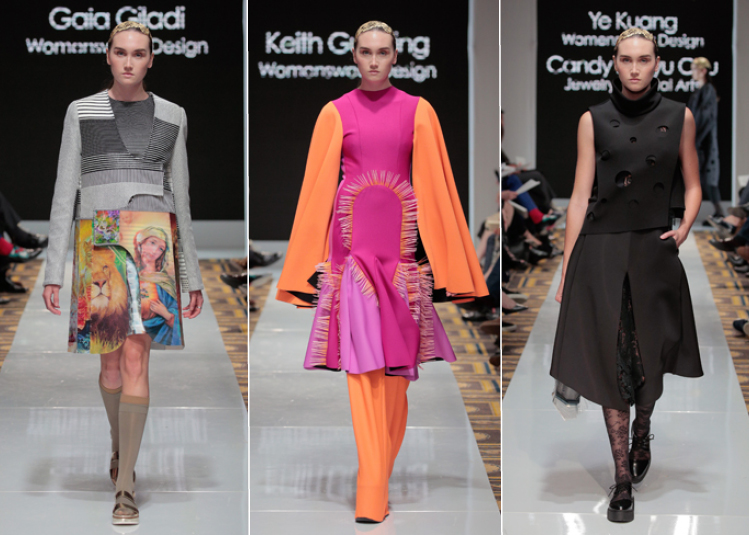 Kaitlyn Tapp walks in AAU Fashion Show