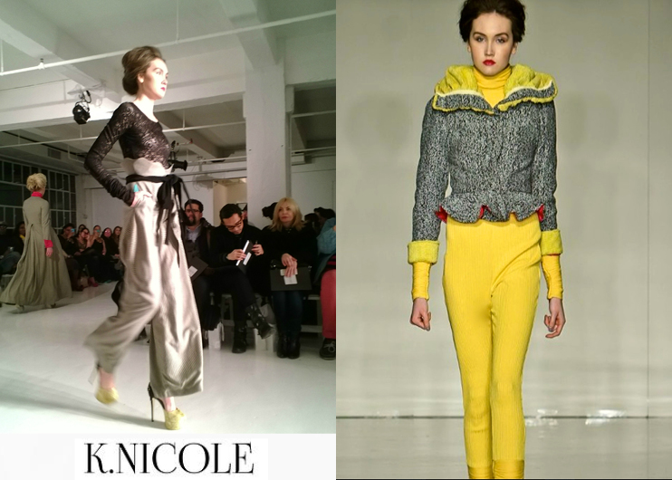 New York Fashion Week: Kaitlyn Tapp in K.Nicole F/W14 show